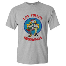 Load image into Gallery viewer, Men's Fashion Breaking Bad Shirt 2016 LOS POLLOS Hermanos T Shirt Chicken Brothers Short Sleeve Tee Hipster Hot Sale Tops