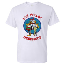 Load image into Gallery viewer, Men's Fashion Breaking Bad Shirt 2016 LOS POLLOS Hermanos T Shirt Chicken Brothers Short Sleeve Tee Hipster Hot Sale Tops