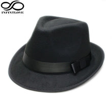 Load image into Gallery viewer, LUCKYLIANJI Retro Hard Felt Women Men