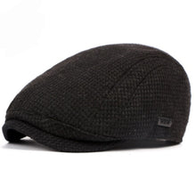 Load image into Gallery viewer, HT1327 Black Beige Coffee Grey Cabbie Gastby Flat Ivy Cap