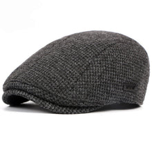 Load image into Gallery viewer, HT1327 Black Beige Coffee Grey Cabbie Gastby Flat Ivy Cap