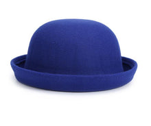 Load image into Gallery viewer, Retail Little girls fedora hat Dome cap Children dress hats Kids caps