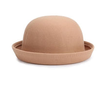 Load image into Gallery viewer, Retail Little girls fedora hat Dome cap Children dress hats Kids caps
