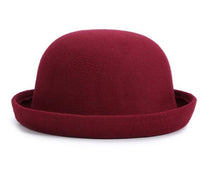 Load image into Gallery viewer, Retail Little girls fedora hat Dome cap Children dress hats Kids caps
