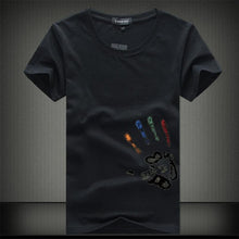 Load image into Gallery viewer, New Mens T Shirts Fashion Summer O-Neck Slim Fit Short Sleeve T Shirt Men Mercerized Cotton Brand-Clothing Casual Men T-Shirt