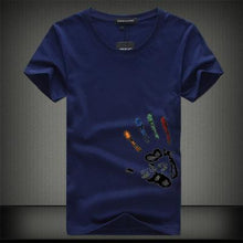 Load image into Gallery viewer, New Mens T Shirts Fashion Summer O-Neck Slim Fit Short Sleeve T Shirt Men Mercerized Cotton Brand-Clothing Casual Men T-Shirt