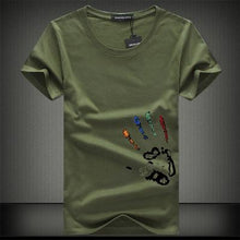 Load image into Gallery viewer, New Mens T Shirts Fashion Summer O-Neck Slim Fit Short Sleeve T Shirt Men Mercerized Cotton Brand-Clothing Casual Men T-Shirt
