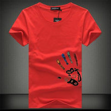 Load image into Gallery viewer, New Mens T Shirts Fashion Summer O-Neck Slim Fit Short Sleeve T Shirt Men Mercerized Cotton Brand-Clothing Casual Men T-Shirt