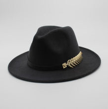 Load image into Gallery viewer, Special Felt Hat Men Fedora Hats with Belt Women