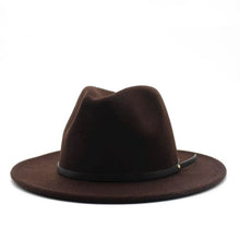 Load image into Gallery viewer, Wool Fedora Hat Hawkins Felt Cap