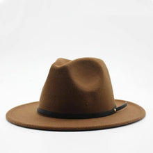 Load image into Gallery viewer, Wool Fedora Hat Hawkins Felt Cap