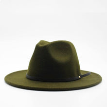 Load image into Gallery viewer, Wool Fedora Hat Hawkins Felt Cap