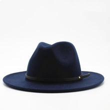 Load image into Gallery viewer, Wool Fedora Hat Hawkins Felt Cap