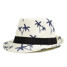 Load image into Gallery viewer, [AETRENDS] 2017 Classic Male Fedora Straw Hat Summer Hats for Me