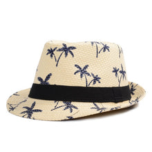 Load image into Gallery viewer, [AETRENDS] 2017 Classic Male Fedora Straw Hat Summer Hats for Me