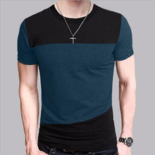 Load image into Gallery viewer, 6 Designs Mens T Shirt Slim Fit Crew Neck T-shirt Men Short Sleeve Shirt Casual tshirt Tee Tops Short Shirt Size M-5XL TX116-R
