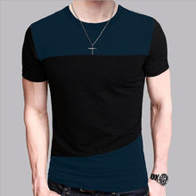 Load image into Gallery viewer, 6 Designs Mens T Shirt Slim Fit Crew Neck T-shirt Men Short Sleeve Shirt Casual tshirt Tee Tops Short Shirt Size M-5XL TX116-R
