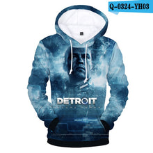 Load image into Gallery viewer, Hot Detroit Become Human 3D Print Hoodies Men/women