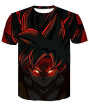 Load image into Gallery viewer, New Dragon Ball Z T Shirts Mens Summer 3D Print Super Saiyan Goku Black Zamasu Vegeta Dragonball Casual Tee Shirt tops Tee