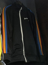 Load image into Gallery viewer, Palm Angels Sweatpants Men Women 1:1 Hip Hop Striped Palm Angels Sweatpants Joggers Purple Orange Black Palm Angels Sweatpants