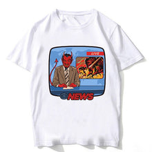 Load image into Gallery viewer, 2018 summer ouija Tshirt men satan shirt scary evil demon death alien grim reaper male T-shirt american horror story T shirt