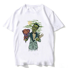 Load image into Gallery viewer, 2018 summer ouija Tshirt men satan shirt scary evil demon death alien grim reaper male T-shirt american horror story T shirt