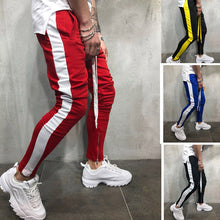Load image into Gallery viewer, 2019 Fashion New Streetwear Sweatpants For Men Causal Sportswear Pants Black White Trendy Men's Hip Hop Sweatpants Trousers