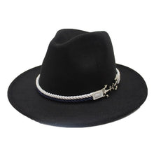 Load image into Gallery viewer, Seioum Spring Wide Brim Fedora Men Women