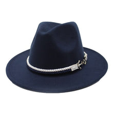 Load image into Gallery viewer, Seioum Spring Wide Brim Fedora Men Women