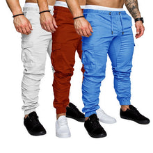 Load image into Gallery viewer, HEFLASHOR 13 Colors New Men Pants Hip Hop Joggers Fashionable Overalls Trousers Casual Pockets Camouflage Mens Sweatpants