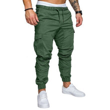 Load image into Gallery viewer, HEFLASHOR 13 Colors New Men Pants Hip Hop Joggers Fashionable Overalls Trousers Casual Pockets Camouflage Mens Sweatpants