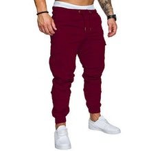 Load image into Gallery viewer, HEFLASHOR 13 Colors New Men Pants Hip Hop Joggers Fashionable Overalls Trousers Casual Pockets Camouflage Mens Sweatpants