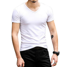 Load image into Gallery viewer, Fashion Men T Shirts Summer Sports Running Top Tees Mens Clothing Short Sleeve Casual O Neck cotton Fitness Tshirt Sportwear