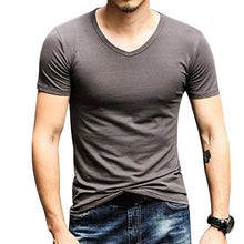 Load image into Gallery viewer, Fashion Men T Shirts Summer Sports Running Top Tees Mens Clothing Short Sleeve Casual O Neck cotton Fitness Tshirt Sportwear