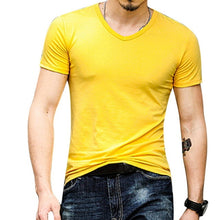 Load image into Gallery viewer, Fashion Men T Shirts Summer Sports Running Top Tees Mens Clothing Short Sleeve Casual O Neck cotton Fitness Tshirt Sportwear