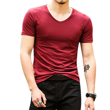 Load image into Gallery viewer, Fashion Men T Shirts Summer Sports Running Top Tees Mens Clothing Short Sleeve Casual O Neck cotton Fitness Tshirt Sportwear