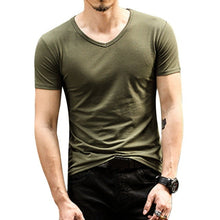 Load image into Gallery viewer, Fashion Men T Shirts Summer Sports Running Top Tees Mens Clothing Short Sleeve Casual O Neck cotton Fitness Tshirt Sportwear
