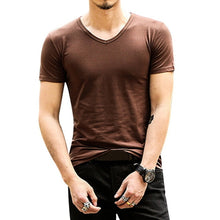 Load image into Gallery viewer, Fashion Men T Shirts Summer Sports Running Top Tees Mens Clothing Short Sleeve Casual O Neck cotton Fitness Tshirt Sportwear