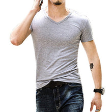 Load image into Gallery viewer, Fashion Men T Shirts Summer Sports Running Top Tees Mens Clothing Short Sleeve Casual O Neck cotton Fitness Tshirt Sportwear
