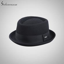 Load image into Gallery viewer, Sedancasesa 2019 Hat Fashion 100% Australia Wool Men's