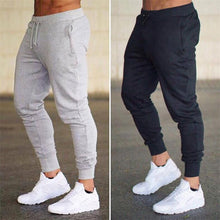Load image into Gallery viewer, New sportswear fitness Pants Casual Polyester Mens Fitness Workout Pants skinny Sweatpants Trousers Jogger Pants
