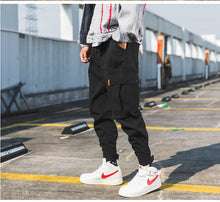Load image into Gallery viewer, Privathinker Men Black Joggers Pants Summer 2018 Mens Big Pockets Ankel Cargo Pants Male Spring Streetwear Overalls Sweatpants