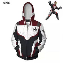 Load image into Gallery viewer, Avengers Endgame Quantum Realm Cosplay Costume Superhero Captain America Iron Man
