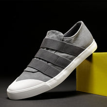 Load image into Gallery viewer, Monstceler Men's Canvas Shoes Spring Ribbon Stripe Designer Sneaker Men Breathable Loafers