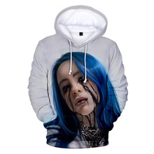 Load image into Gallery viewer, Hot Sale Billie Eilish 3D Printing Hooded Sweatshirt Male/Female Hip Hop