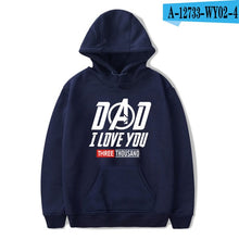 Load image into Gallery viewer, New Print I Love You 3000 Times Hot Sale Hoodies Sweatshirt