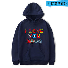 Load image into Gallery viewer, New Print I Love You 3000 Times Hot Sale Hoodies Sweatshirt