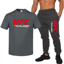 Load image into Gallery viewer, Small feet loose breathable casual Pants Men UFC Suit Summer MMA Ultimate Fighting Championship Trousers Mens jogger pants Women