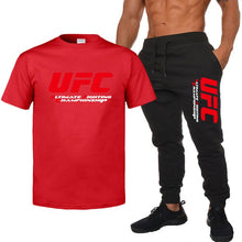 Load image into Gallery viewer, Small feet loose breathable casual Pants Men UFC Suit Summer MMA Ultimate Fighting Championship Trousers Mens jogger pants Women