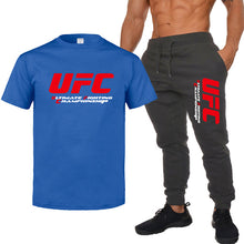 Load image into Gallery viewer, Small feet loose breathable casual Pants Men UFC Suit Summer MMA Ultimate Fighting Championship Trousers Mens jogger pants Women